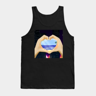 Dream in town night. Tank Top